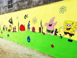 启明星幼儿园墙绘