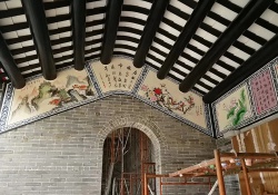 古建筑彩绘广州市越秀