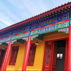 古建筑彩绘韶关翁源县